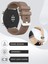 Huawei Watch Gt4 Gt5 46MM Uyumlu Çizgi Desenli Silikon Kordon Kayış (22MM) 2