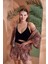Pjs 27003 Viskon Kimono Croplu Şort Takım 1