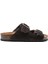 K15121SD Kifidis Soft Step Kadın Süet Deri Sabo Mantar Terlik 36-41 1