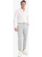 T6317 Gri Jogger Fit Cepli Esnek Kumaş Düz Paça Pantolon 1