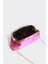 Fuşya Saten Gold Payet Detaylı Clutch Abiye Çanta 5