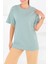 Basic Mint Kısa Kollu Kadın T-Shirt -27346 3