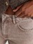 72034 Kar Yıkama Renkli Denim Pantolon-Kahve 3