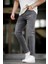 Füme Yırtık Detaylı Skinny Fit Erkek Jean 6887 1