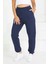 Cepli Jogger Lacivert Kadın Eşofman Altı-27675 2
