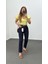 Juliet Lacivert Yüksek Bel Slim Fit Jeans 3