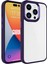 Apple iPhone 15 Pro Kılıf Ecrz Krom Kapak-Derin Mor 1