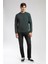 Jordy Erkek O Yaka Sweatshirt Zümrüt 1