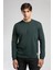 Jordy Erkek O Yaka Sweatshirt Zümrüt 2