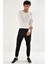 Atp 012 Slim Fit Siyah Spor Pantolon 1