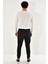 Atp 012 Slim Fit Siyah Spor Pantolon 3