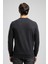 Newdwade Erkek O Yaka Sweatshirt Antrasit 2