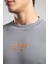 Frose Erkek O Yaka Sweatshirt Gri 4