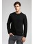 Ben Erkek O Yaka Sweatshirt Siyah 2