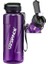 Uzspace 1,5 Litre (1500 Ml) Mor Büyük Boy Spor ve Günlük Matara / Suluk - Silion Pipet Ağızlık 1