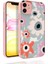 iPhone 11 Uyumlu Desenli Kamera Korumalı Parlak Ecrz Nora Kapak-No5 1