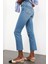 Mavi Yüksek Bel Boyfit Jean 2