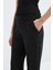 Fit Kesim Nervür Dikişli Süet Pantolon Siyah 3