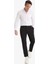 T6317 Siyah Jogger Fit Cepli Esnek Kumaş Düz Paça Pantolon 3