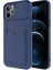 iPhone 12 Pro Uyumlu ​ecrz Kartix Kapak-Lacivert 1