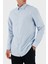 Logolu % 100 Pamuk Regular Fit Uzun Kollu Gömlek Erkek Gömlek MRIB000299 TR579 B0665 5