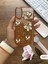 iPhone 16 Uyumlu Kelebekli Taşlı Simli Kalpli Wish Silikon Telefon Kılıfı 5