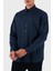 Streç Pamuklu Regular Fit Düğmeli Yaka Gömlek Erkek Gömlek MRIB0004 AV607 B0339 4
