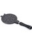 Lüks Granit Waffle Tavası – 19 cm Alüminyum Döküm, Isı Yalıtımlı Bakalit Saplı, Tek Parça Siyah 4