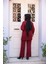 Bordo Tesettür Triko Ikili Takım 50174BR 5