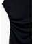 Bisiklet Yaka Drape Detaylı Mini Kolsuz Elbise 3