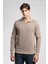 Sirius Erkek Polo Yaka Sweatshirt Kahverengi 1