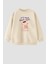 Unisex Çocuk Baskılı 3 Iplik Pamuklu Kumaş Sweatshirt 1