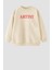 Unisex Çocuk Baskılı 3 Iplik Kumaş Pamuklu Sweatshirt 1