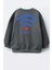 Unisex Çocuk Baskılı 3 Iplik Kumaş Pamuklu Sweatshirt 1
