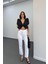 Juliet Beyaz Renk Yüksek Bel Slim Fit Jean 1