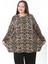 Kadın Yünlü Viskon Likralı Desenli Büyük Beden Tunik 3