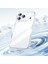 iPhone 17 Air Uyumlu Kılıf M-Safe Şarj Özellikli Benks ​​​​​​crystal Serisi Sert Pc Şeffaf Kapak 3