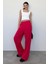 Kırmızı Bol Paça Kadın Eşofman Altı MG2279 1