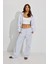 Gri Bol Paça Kadın Eşofman Altı MG2279 3