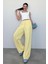 Sarı Bol Paça Kadın Eşofman Altı MG2279 4