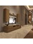 Trio 5d Mdf Tv Ünitesi Tv Sehpası - Naturel Pera 1