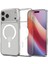 iPhone 17 Pro ile uyumlu ince MagSafe Kılıf Liquid Crystal Sararma Karşıtı DuraClear™ Hava Kanalı Teknolojisi™ Askeri Sınıf Koruma MagFit Clear White Şeffaf Kapak - ACS10396 2