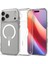 iPhone 17 Pro ile uyumlu ince MagSafe Kılıf Ultra Hybrid Sararma Karşıtı DuraClear™ Hava Kanalı Teknolojisi™ Askeri Sınıf Koruma MagFit Clear White Şeffaf Kapak - ACS10066 2