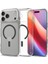 iPhone 17 Pro Max ile uyumlu ince MagSafe Kılıf Ultra Hybrid Sararma Karşıtı DuraClear™ Hava Kanalı Teknolojisi™ Askeri Sınıf Koruma MagFit Clear Graphite Şeffaf Kapak - ACS10036 2
