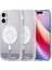 iPhone 17 ile Uyumlu ince MagSafe Kılıf Ultra Hybrid Sararma Karşıtı DuraClear™ Hava Kanalı Teknolojisi™ Askeri Sınıf Koruma MagFit Classic Silver Tasarım Kapak - ACS10091 2