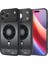 iPhone 17 Pro ile Uyumlu ince MagSafe Kılıf Ultra Hybrid Sararma Karşıtı DuraClear™ Hava Kanalı Teknolojisi™ Askeri Sınıf Koruma MagFit Classic Black Tasarım Kapak - ACS10076 2