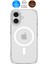 iPhone 17 ile uyumlu ince MagSafe Kılıf Ultra Hybrid Sararma Karşıtı DuraClear™ Hava Kanalı Teknolojisi™ Askeri Sınıf Koruma MagFit Frost White Mat Kapak - ACS10086 1