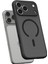 iPhone 17 Pro ile Uyumlu ince MagSafe Kılıf Ultra Hybrid Sararma Karşıtı DuraClear™ Hava Kanalı Teknolojisi™ Askeri Sınıf Koruma MagFit Frost Black Mat Kapak - ACS10069 5