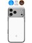 iPhone 17 Pro ile uyumlu ince MagSafe Kılıf Ultra Hybrid T Force Kamera Butonu Sararma Karşıtı DuraClear™ Hava Kanalı Teknolojisi Askeri Sınıf Koruma Glossy Orange White Parlak Kapak - ACS10077 1