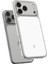 iPhone 17 Pro Max ile uyumlu ince MagSafe Kılıf Ultra Hybrid T Force Kamera Butonu Sararma Karşıtı DuraClear™ Hava Kanalı Teknolojisi™ Askeri Sınıf Koruma Glossy White Parlak Kapak - ACS10046 4